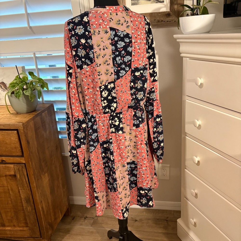 CHICSOUL Pretty Patchwork Look Dress, XL - Picture 3 of 9